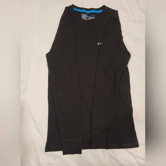 Columbia waffle knit thermal long sleeves | Size S | Black | NWOT - Picture 4 of 5